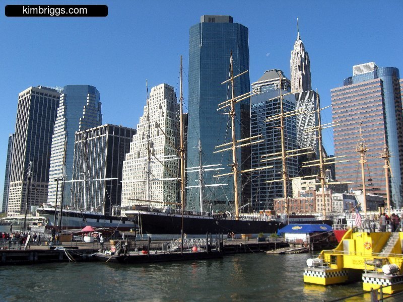 South Street Seaport, downtown New York City.