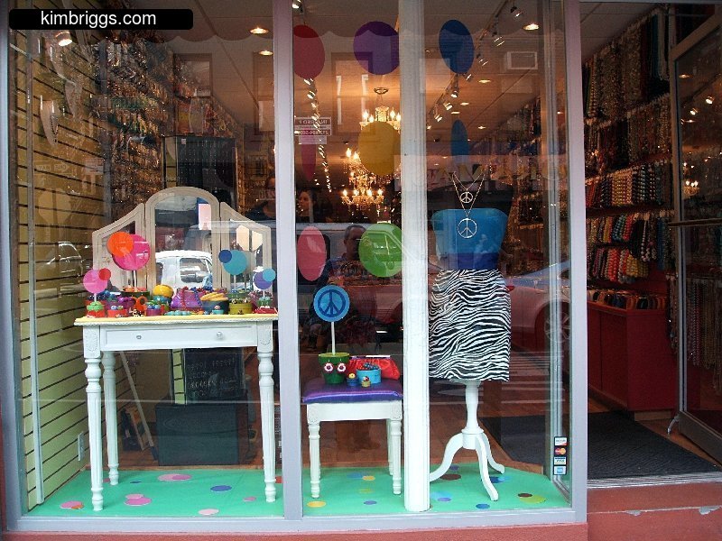 Boutique storefront in Soho, New York City.