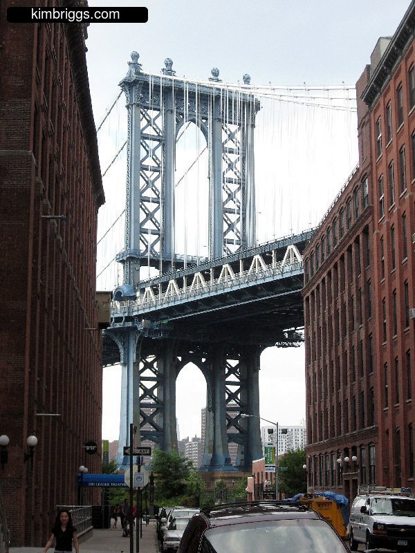 Manhattan Bridge, New York City.