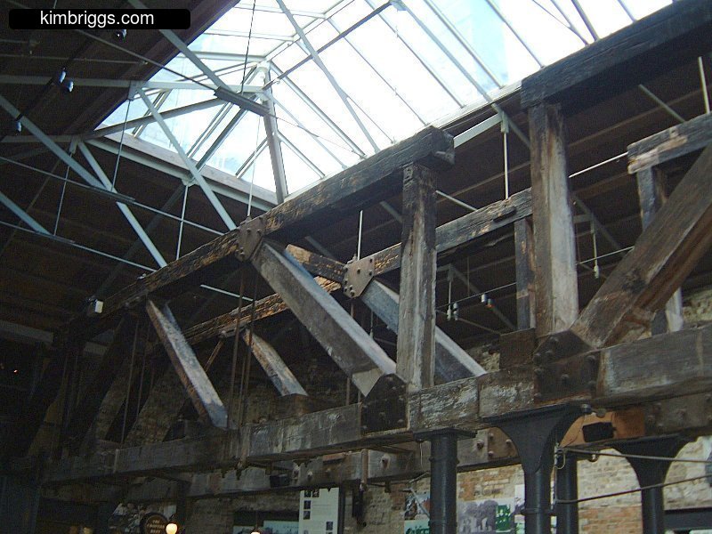 Old Jameson distillery museum in Dublin.