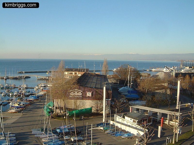 Nautique restaurant in Ouchy, Lausanne.