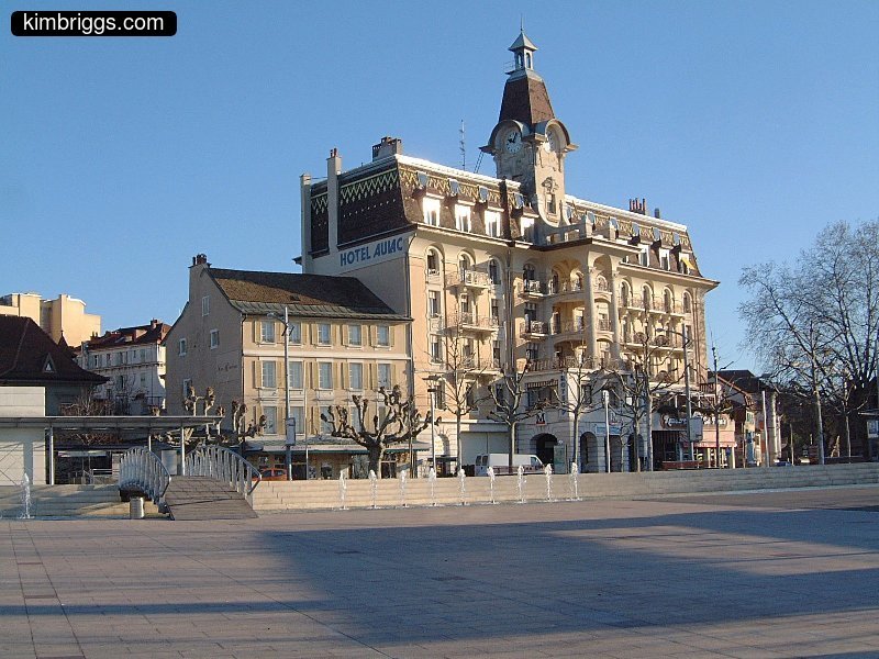 Hotel Au Lac in Ouchy, Lausanne.
