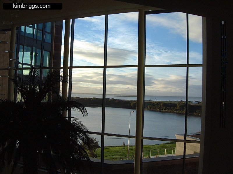 View from Radison Hotel Galway.