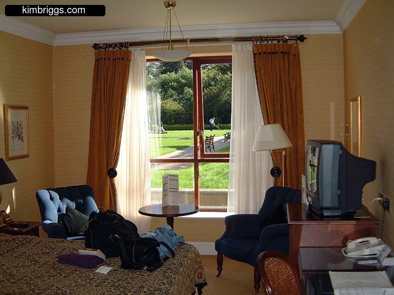 Room at Radison St. Helens Hotel, Dublin.