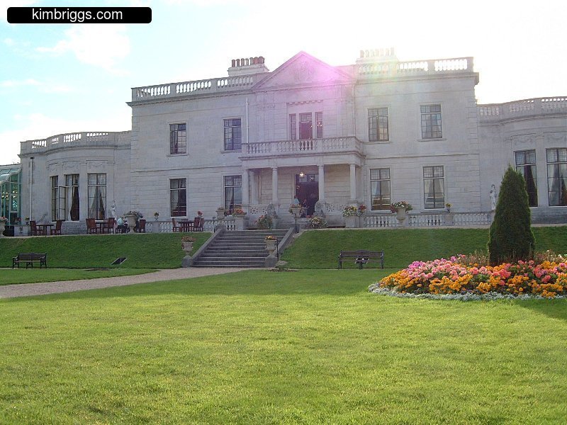 Rear view of Radison St. Helens Hotel.