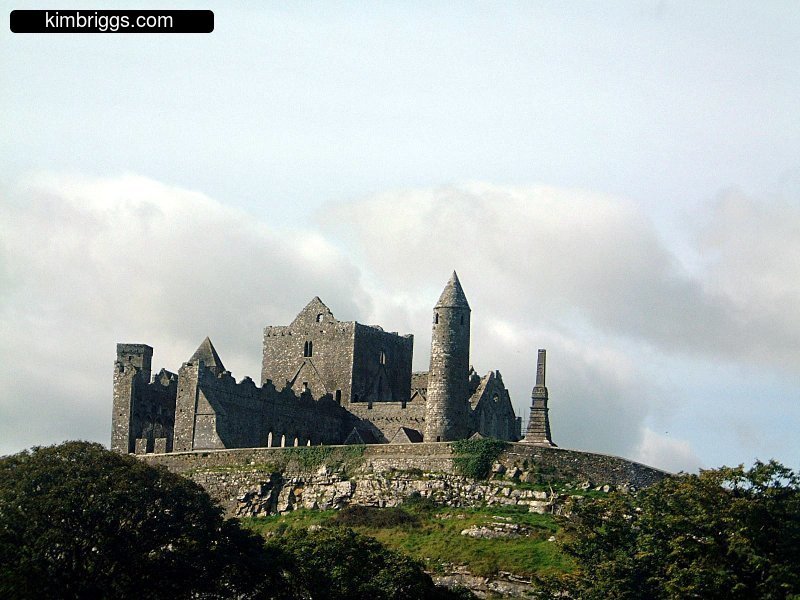 Rock of Cashel ruins.