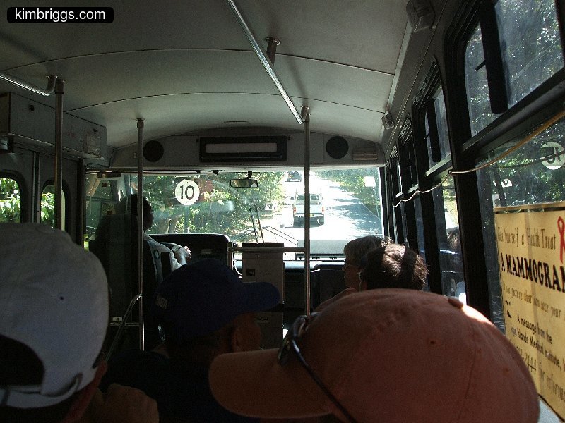 St. John island bus.