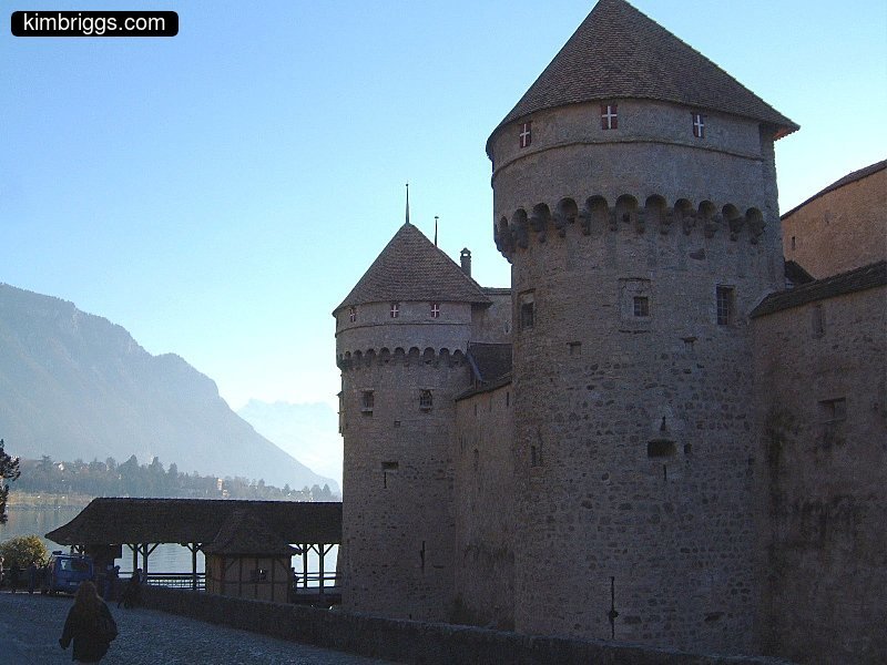 Castle Chillon in Montreux, Switzerland.