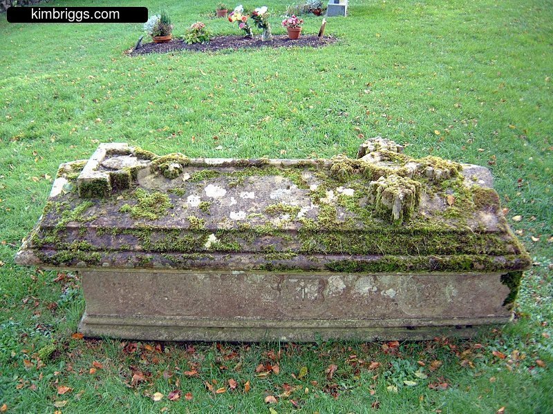 Exterior crypt at Tara Hill Ireland.