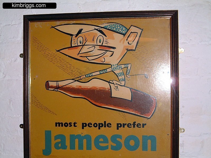 Jameson Whiskey antique advertisement.